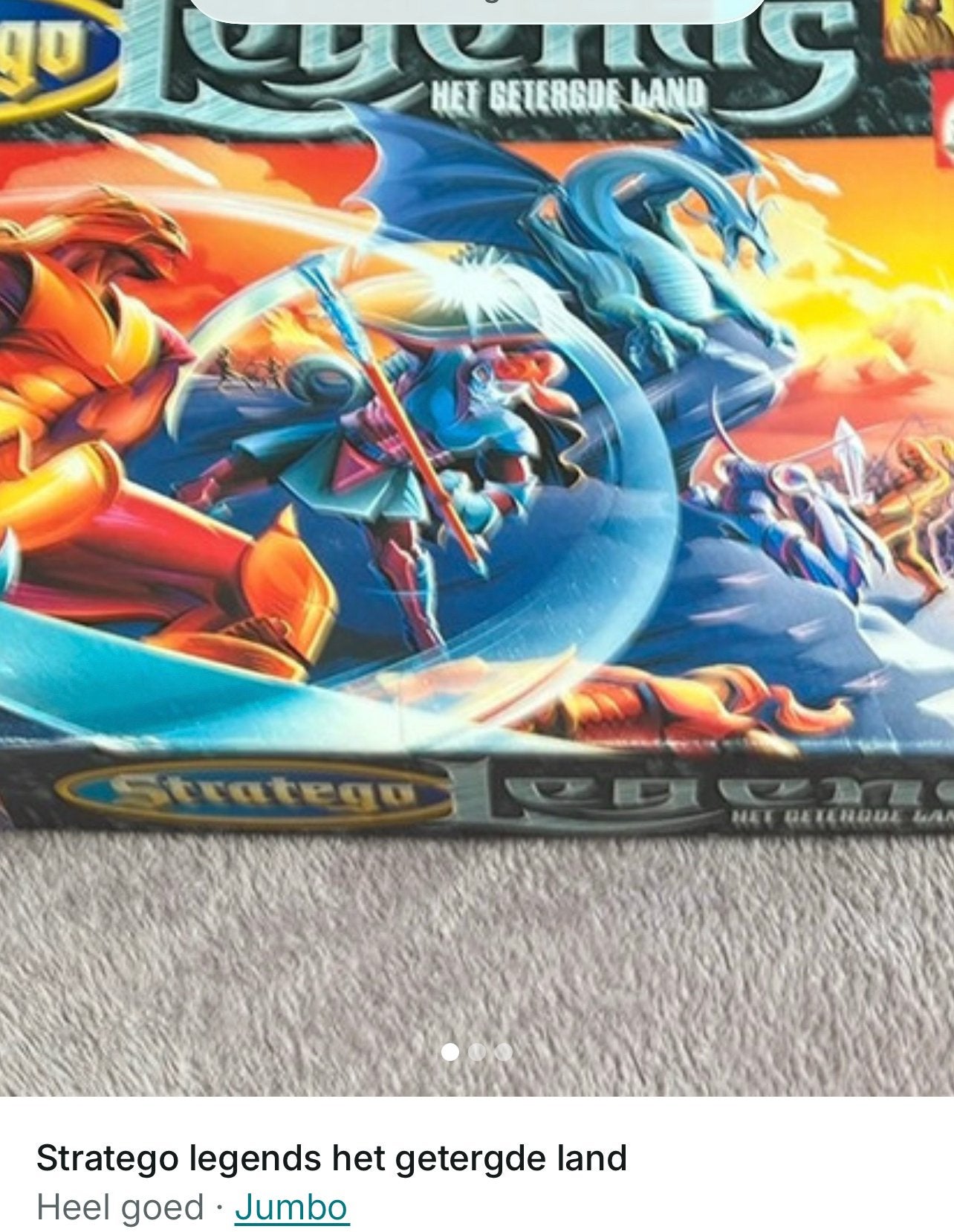 Stratego Legends: Het Getergde Land Bordspel, Hobby en Vrije tijd, Gezelschapsspellen | Bordspellen, Een of twee spelers, Ophalen of Verzenden