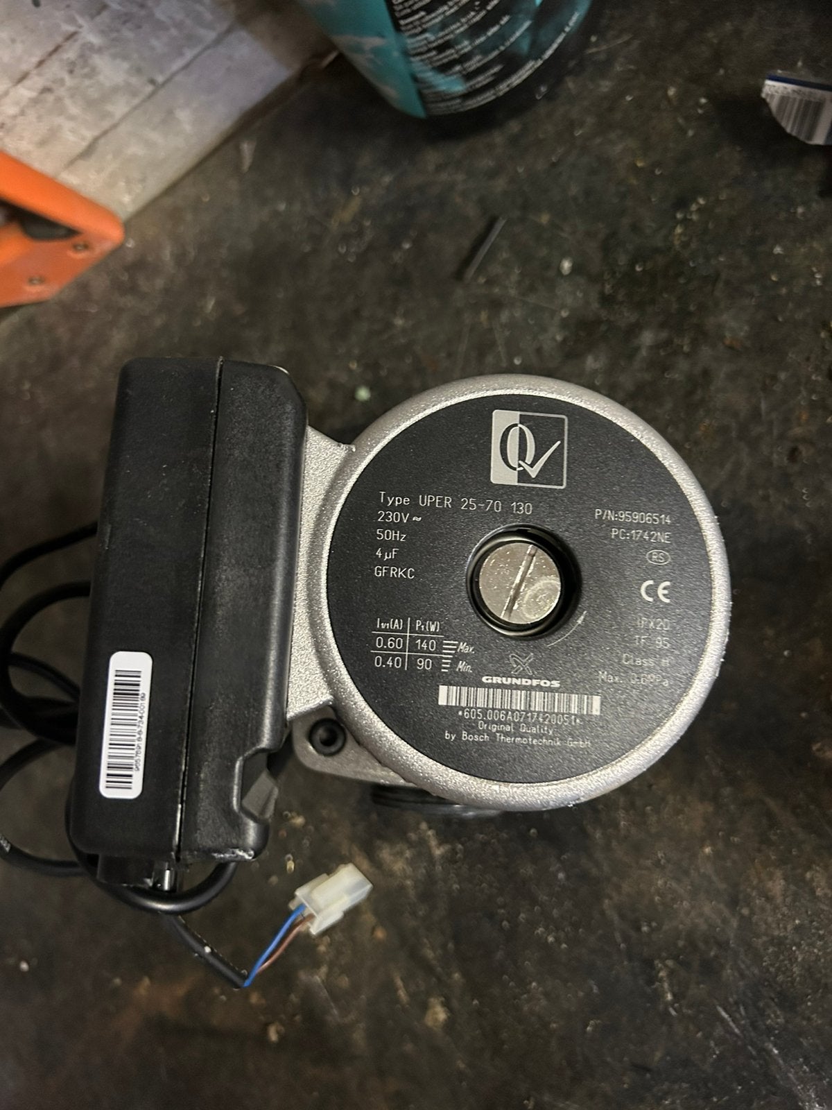 Nefit Ecomline HRC 43 pomp, 5 jaar oud als nieuw werkend, Doe-het-zelf en Verbouw, Verwarming en Radiatoren, Ophalen of Verzenden