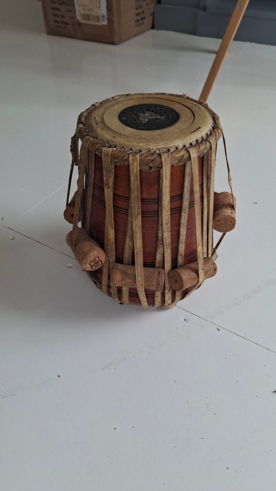 Vintage Tabla Trommel Indiaas Percussie-instrument, Muziek en Instrumenten, Ophalen of Verzenden, Gebruikt, Overige merken