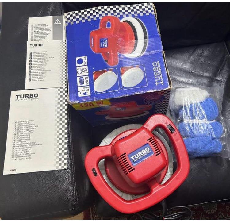 Auto Polijst machine/Turbo Auto Accessories, Ophalen of Verzenden, Zo goed als nieuw