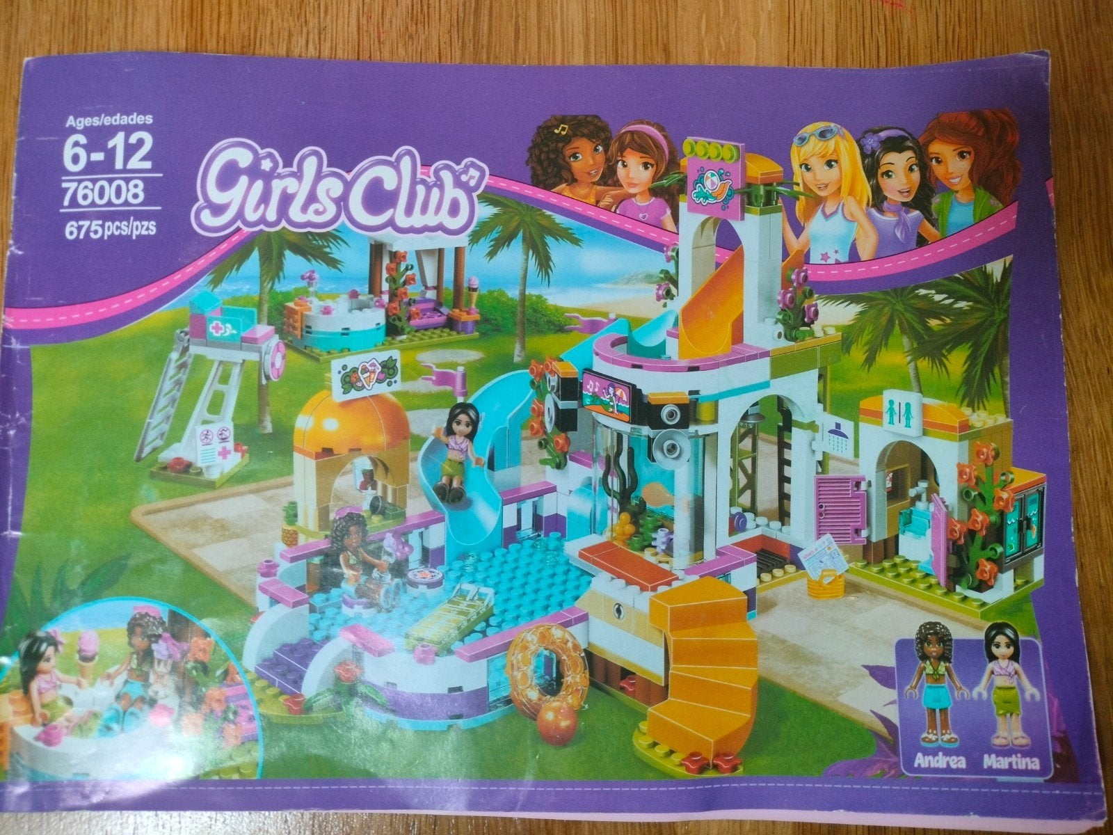 Lego Friends Heartlake City Zwemparadijs 41313 (onderdelen), Ophalen of Verzenden, Gebruikt, Overige merken