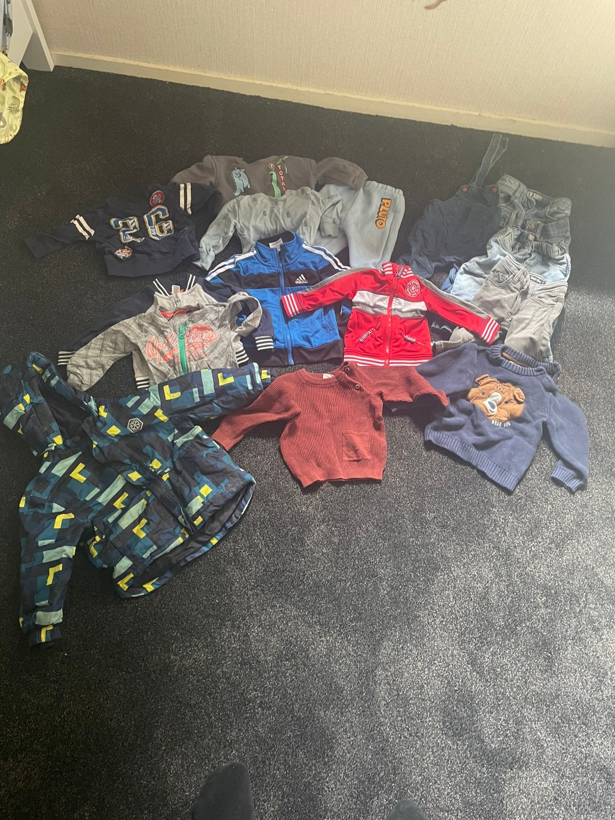 Groot pakket jongens kleding 62 tot 74, Ophalen of Verzenden, Zo goed als nieuw
