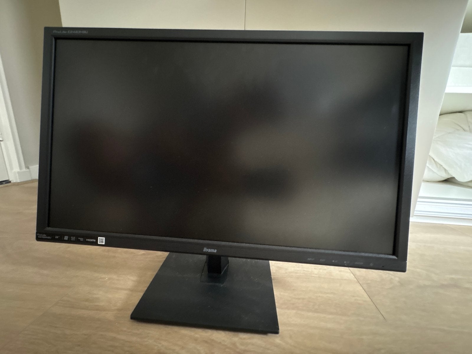 Iiyama ProLite E2483HSU 24 inch Full HD Monitor, Computers en Software, Monitoren, Ophalen, Gebruikt, Full HD, DisplayPort