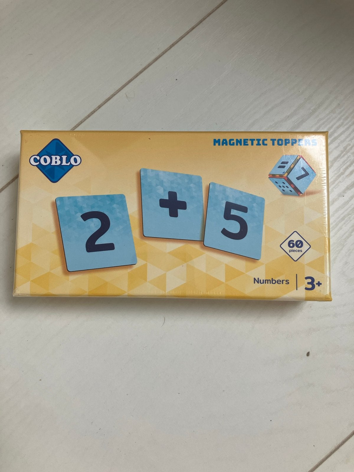 Coblo Magnetische Toppers Nummers 3+ (60 stuks), Ophalen of Verzenden, Nieuw, Bouwen