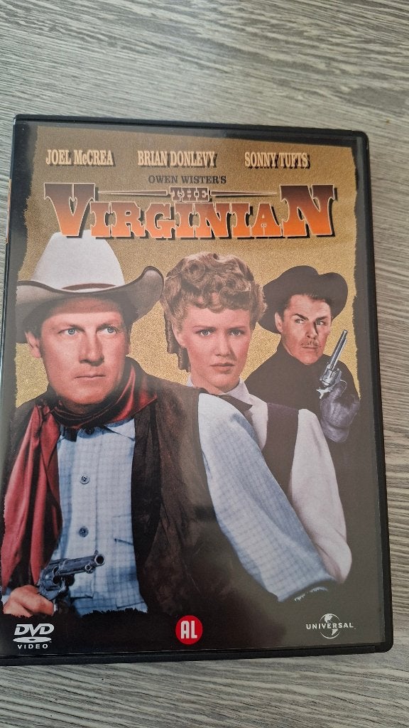 The Virginian western dvd met Joel McCrea, Nederlands, Spaans, Ophalen of Verzenden, Zo goed als nieuw