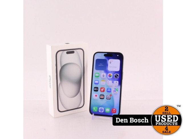 Apple iPhone 15 128GB zwart  Accu 95% | A-Grade, Apple, Zo goed als nieuw, Support@apple.com, One Apple Park Way
Cupertino, CA 95014
United States