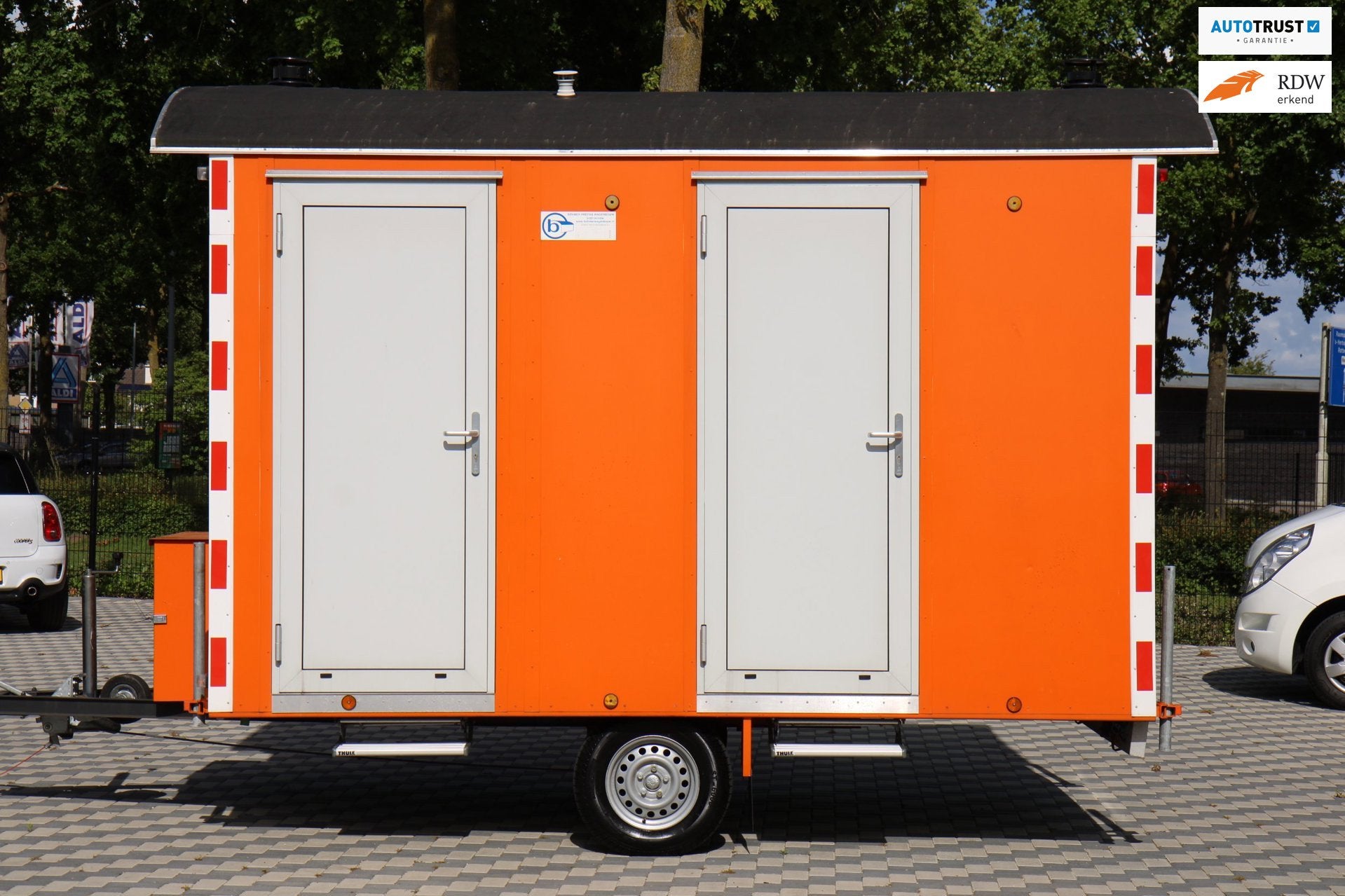 Bohmer EBH 1250 Schaftkeet Schaftwagen met kenteken Marge, Auto diversen, Aanhangers en Bagagewagens, Gebruikt
