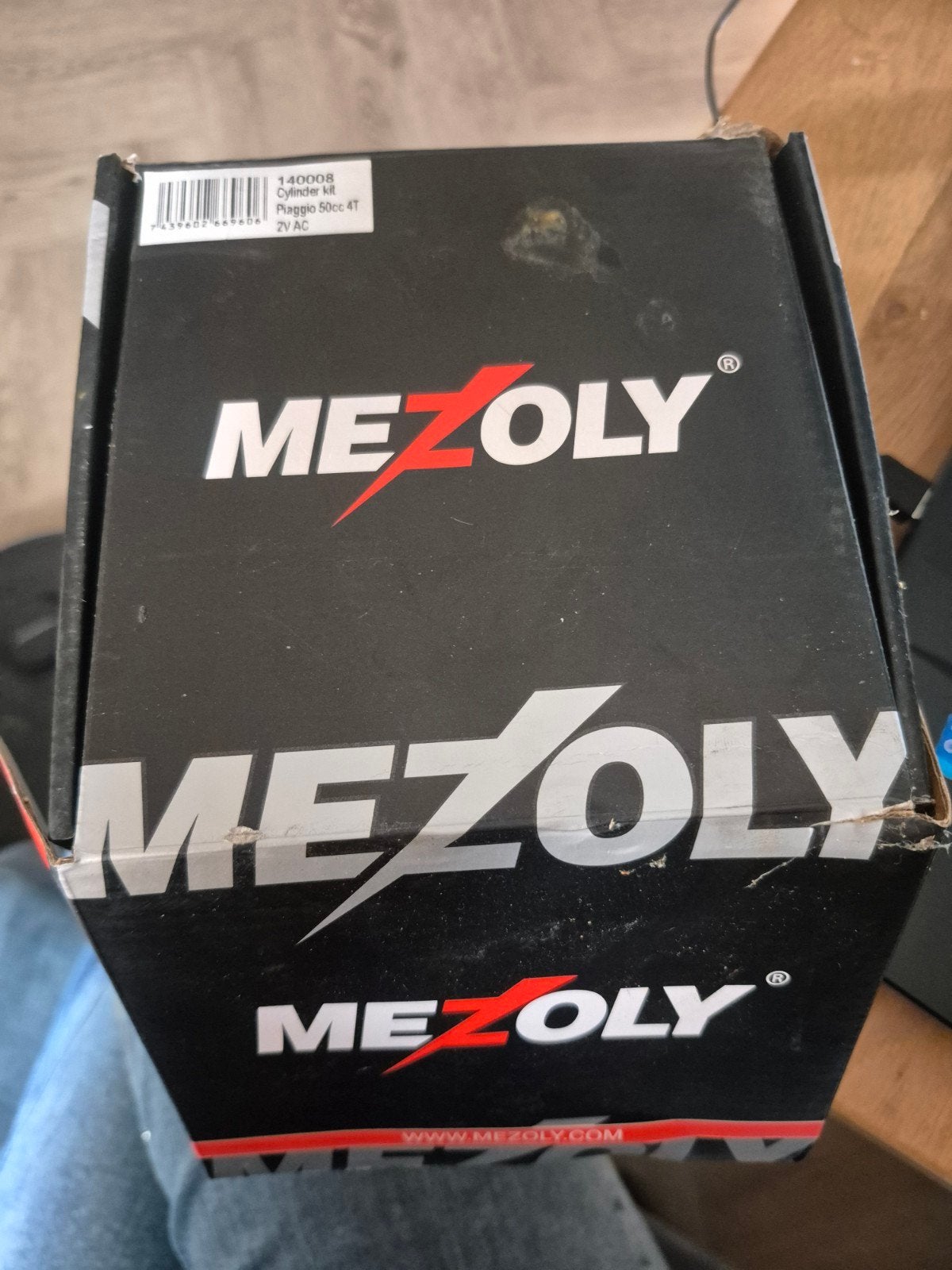 Mezoly Cilinderkit Piaggio 50cc 4T 2V AC, Ophalen of Verzenden, Nieuw, Cilinder, Piaggio