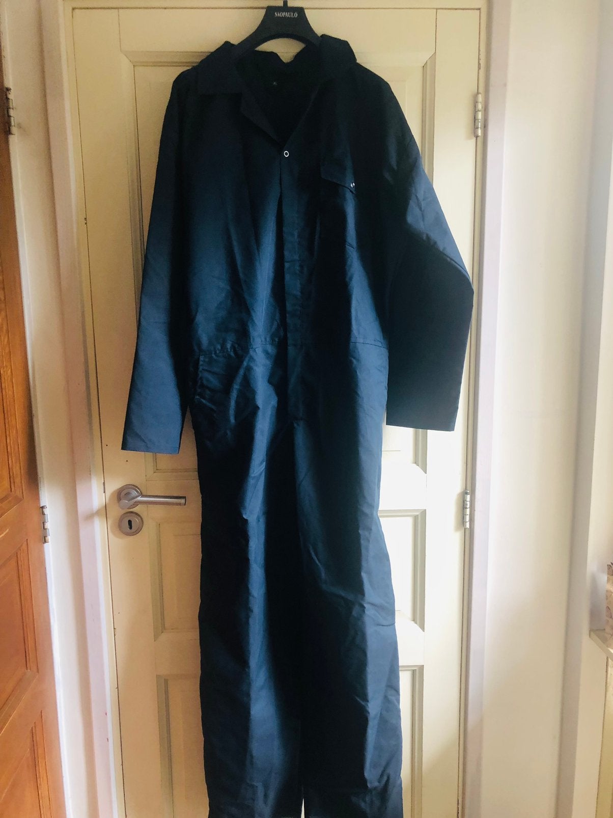 Dunne blauwe overall mt XL, Tuin en Terras, Werkkleding, Ophalen of Verzenden, Zo goed als nieuw