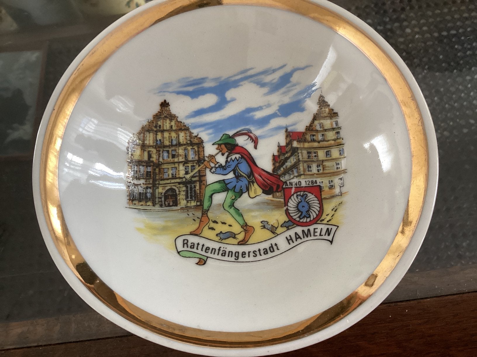 Rattenvanger van Hamelen // diam. 13 hoog 4 cm, Ophalen of Verzenden
