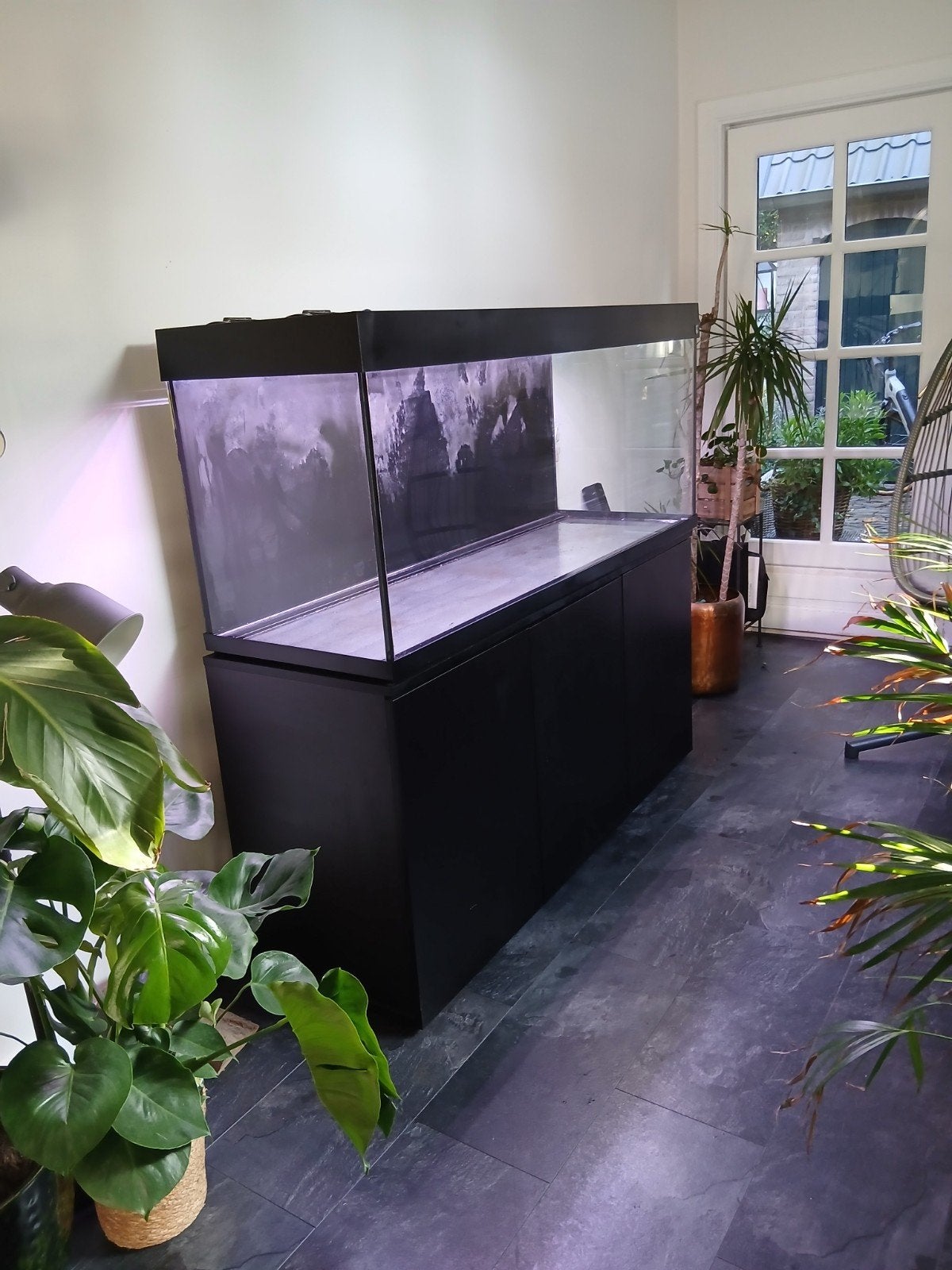 Trofis Colisa A1500 aquarium inclusief techniek, Ophalen, Pomp, Gebruikt, Leeg aquarium
