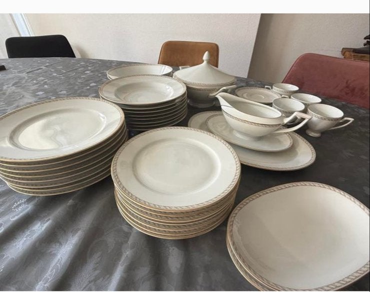 40-delig H&C Heinrich servies - Zeer mooie staat, Ophalen, Zo goed als nieuw, Overige stijlen, Porselein