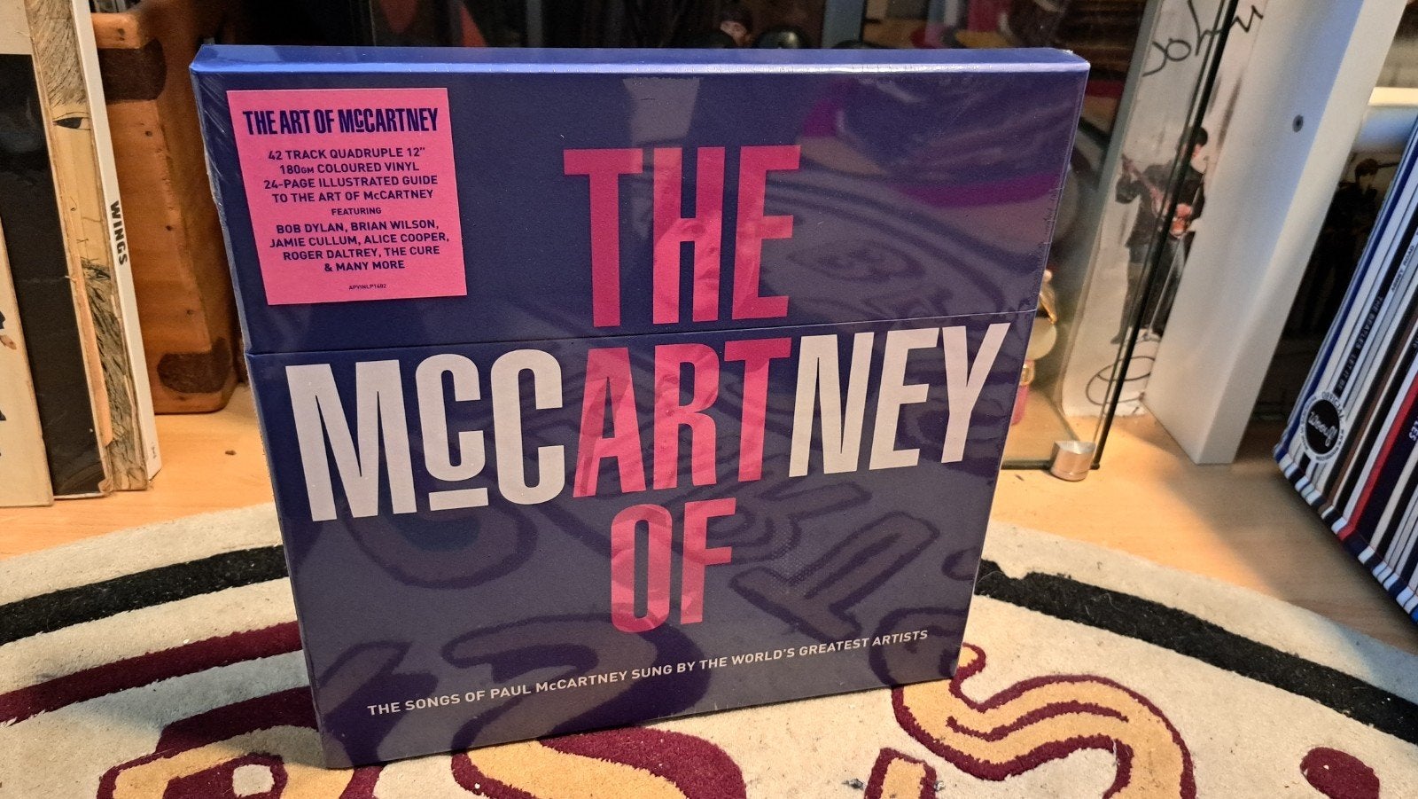 The art of McCartney 4lp set gekleurd vinyl (Beatles), Cd's en Dvd's, Vinyl | Pop, Ophalen of Verzenden, Nieuw in verpakking, 12 inch