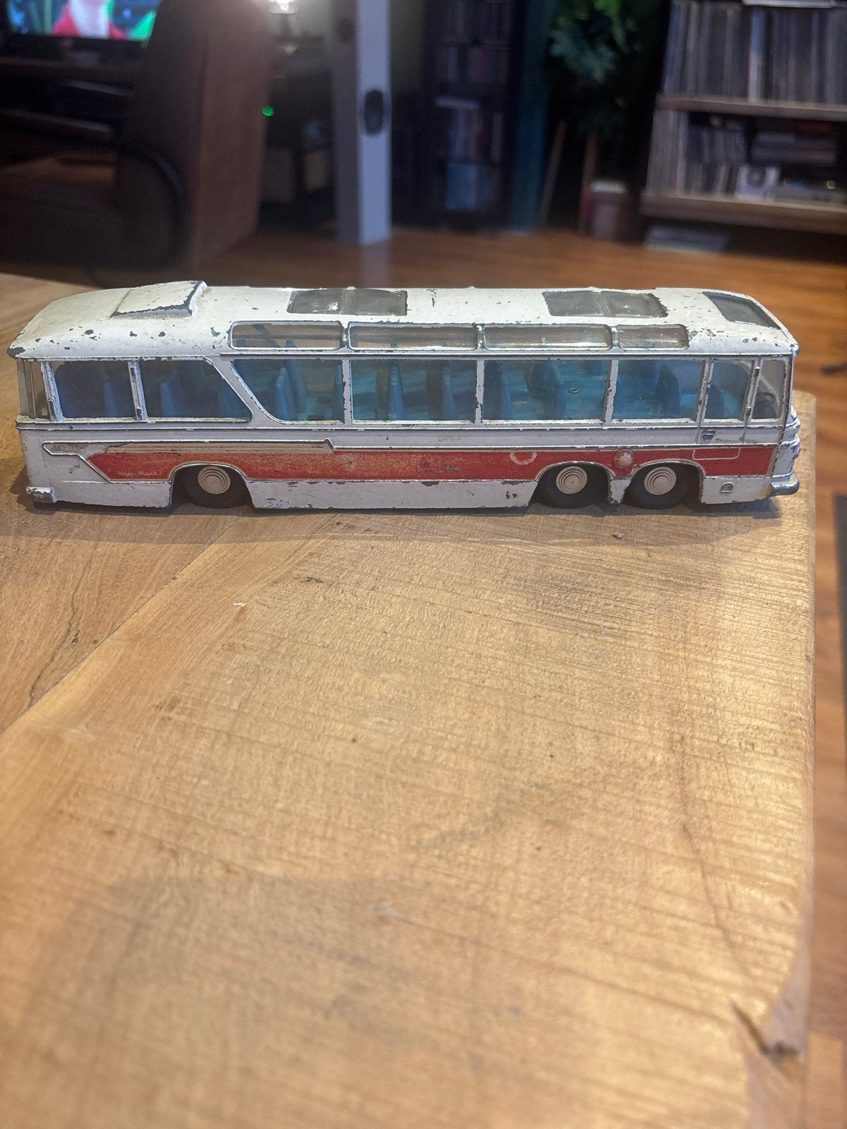 Vintage Dinky Supertoys Vega Major Luxury Coach Bus, Ophalen of Verzenden, Gebruikt