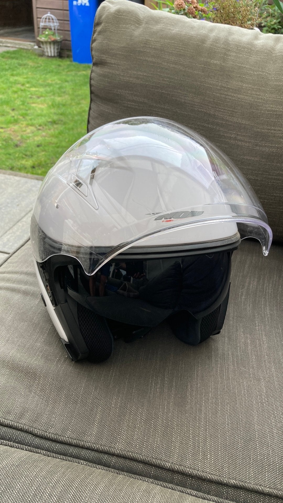 Scooter helm maat M, Ophalen of Verzenden, Gebruikt, Medium