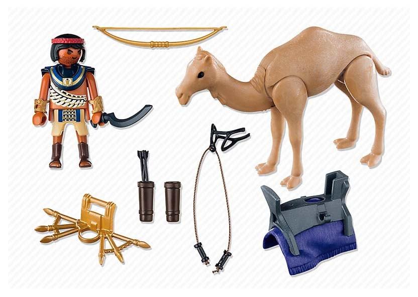 PLAYMOBIL 5389 Egyptische Krijger + Dromedaris OP=OP, Kinderen en Baby's, Speelgoed | Playmobil, Ophalen of Verzenden, Nieuw, Complete set