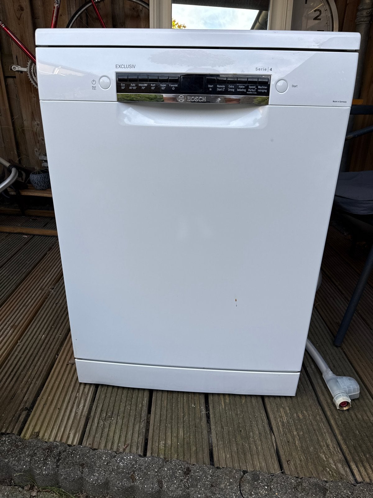 Bosch Serie 4 Exclusiv Vrijstaande Vaatwasser, Witgoed en Apparatuur, Vaatwasmachines, Ophalen, 60 cm of meer, Zo goed als nieuw