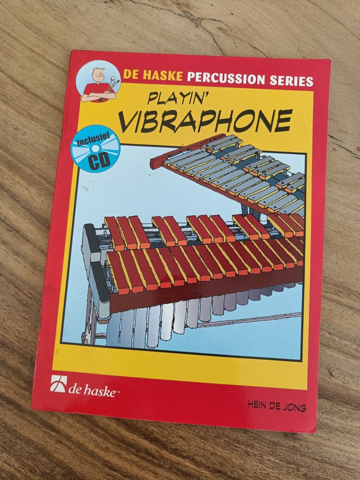 Playin' Vibraphone - De Haske Percussion Series (incl. CD), Drums of Percussie, Les of Cursus, Ophalen of Verzenden, Zo goed als nieuw