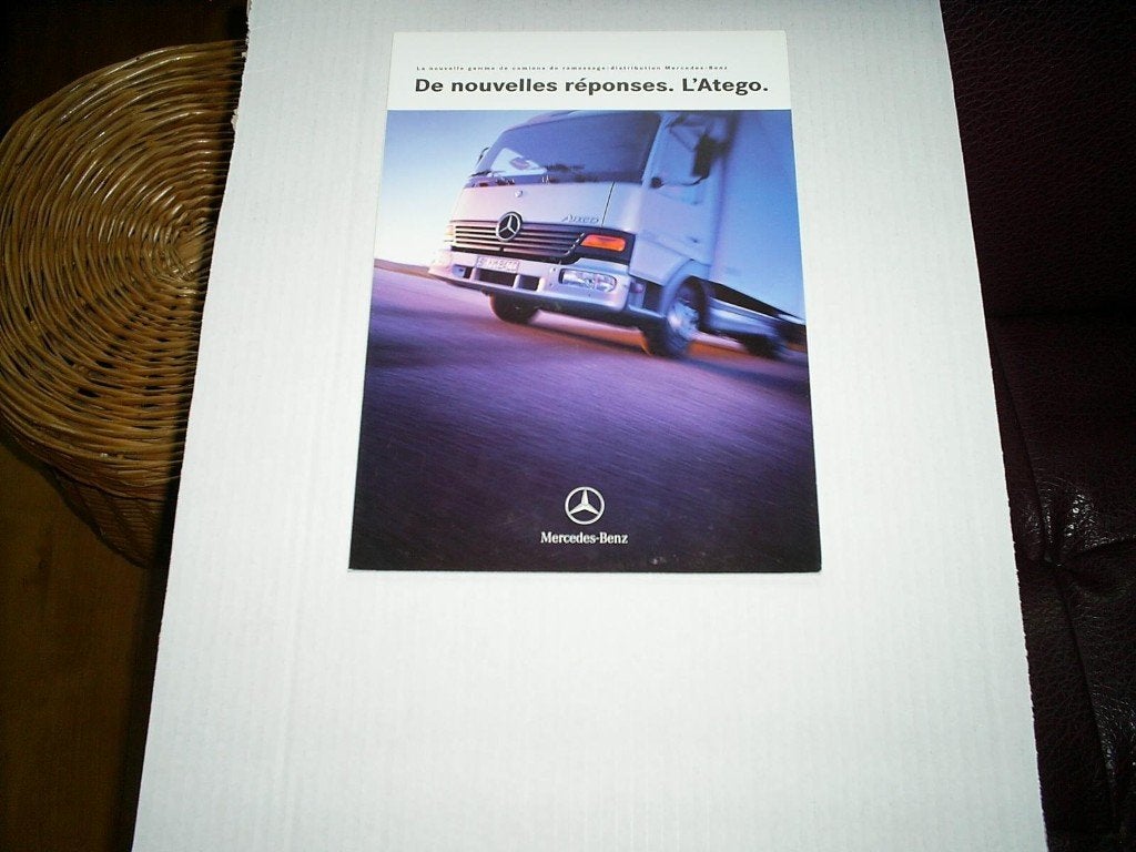 De Nouvelles Responses L 'Atego Mercedes Benz 11 / 1997, Verzenden, Zo goed als nieuw, Mercedes