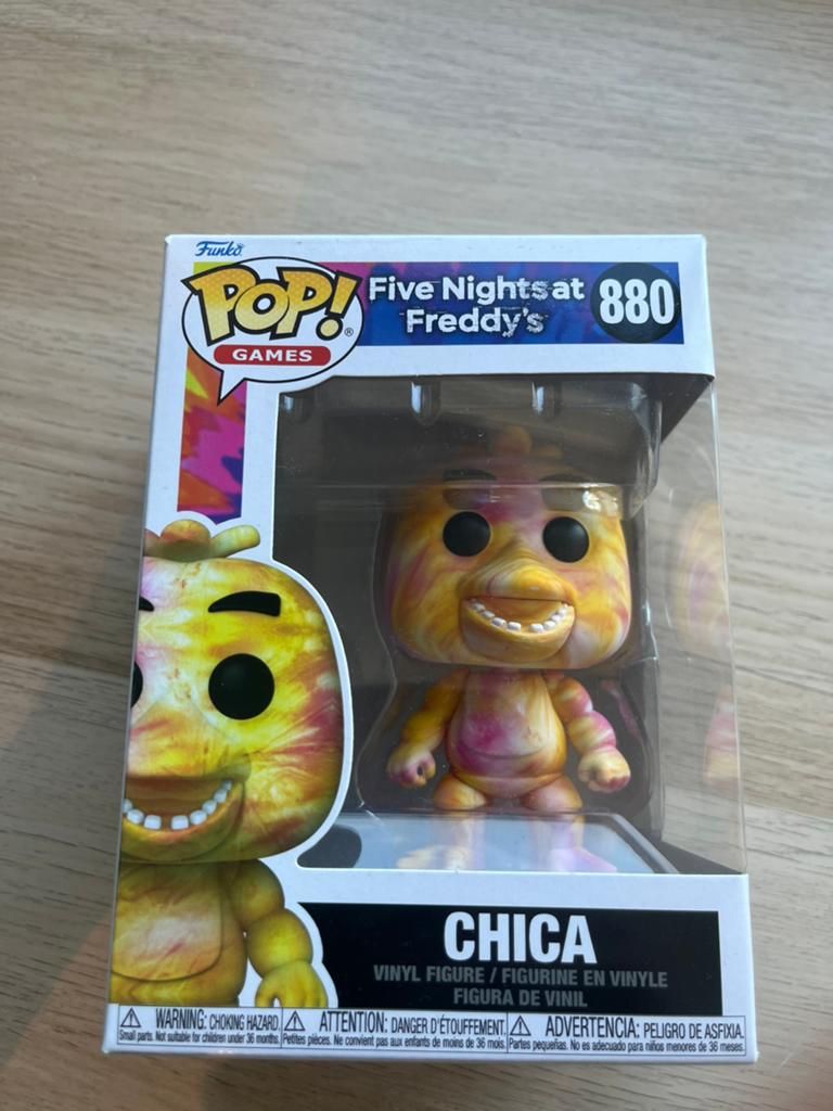 Funko pop chica five nights at freddys, Ophalen of Verzenden, Zo goed als nieuw