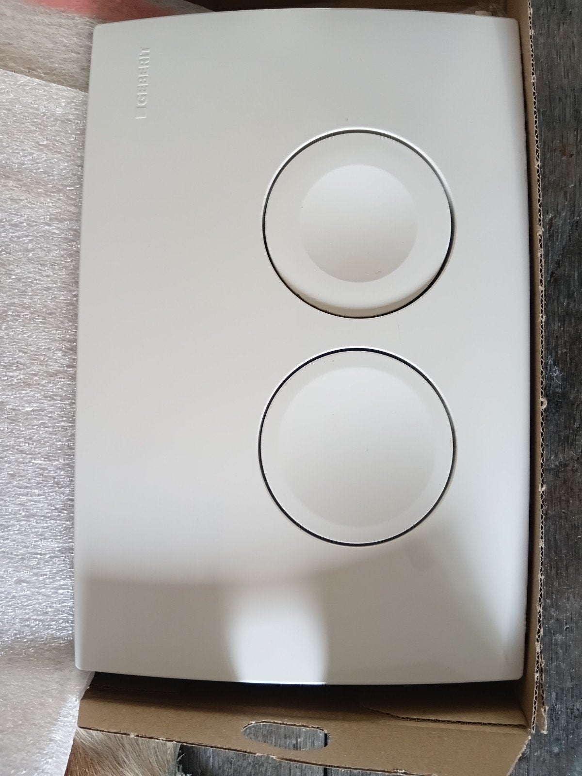 Geberit Sigma20 bedieningsplaat voor toilet, Doe-het-zelf en Verbouw, Ophalen of Verzenden, Zo goed als nieuw, Toilet