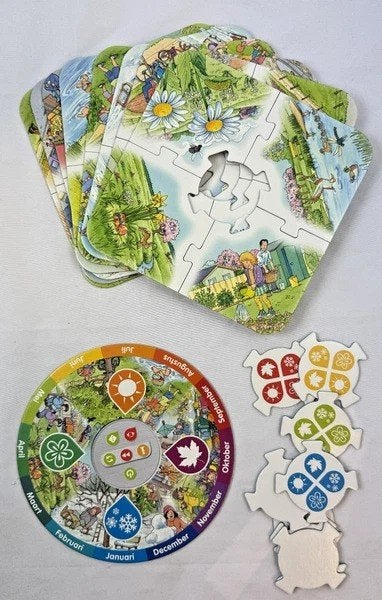 Ravensburger Tiptoi Puzzel op reis door seizoenen compleet, Coolsingel 104, 3011 AG Rotterdam, Netherlands, Verzenden, Puzzelen