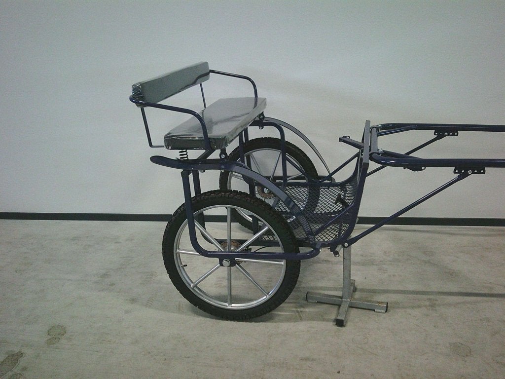 Nieuwe Sulky Oxer geremd. Donker blauw. 21 inch. AANBIEDING, Niet ingevuld, Pony, Niet ingevuld, Nieuw