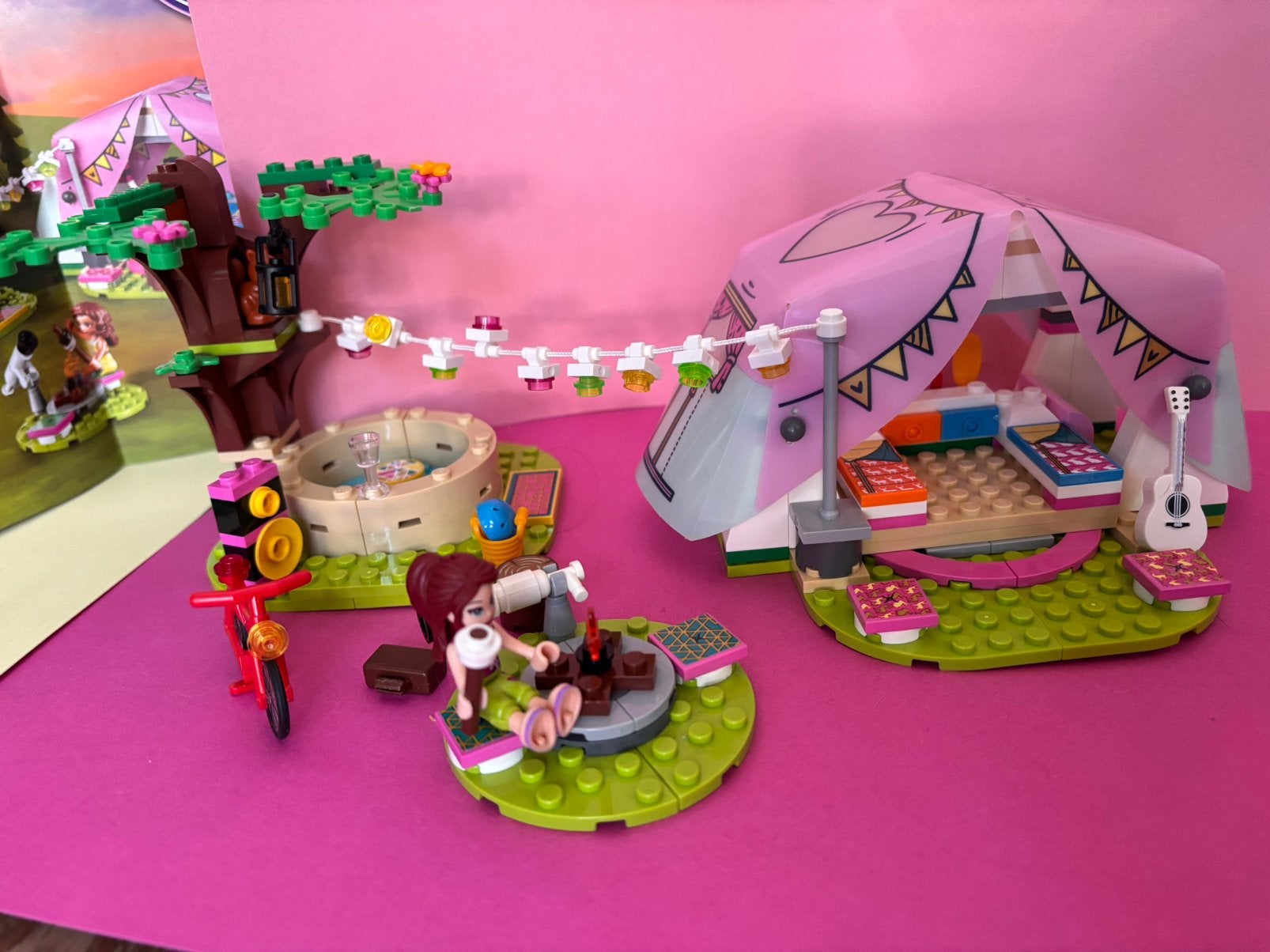 LEGO FREINDS TENT NR 41392, Ophalen of Verzenden, Zo goed als nieuw
