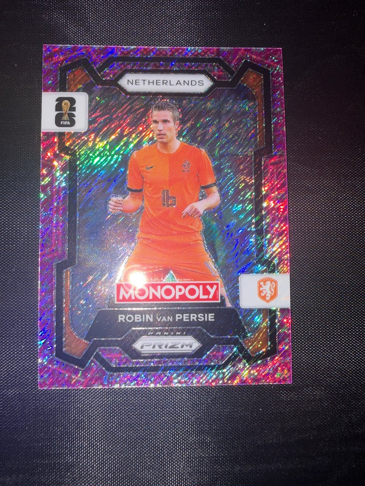 Robin van Persie Monopoly Prizm FIFA World Cup 2026 Kaart, Verzamelen, Sportartikelen en Voetbal, Ophalen of Verzenden, Zo goed als nieuw