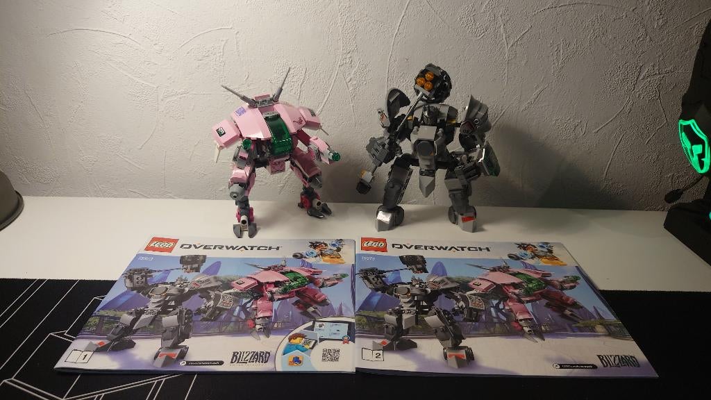 Lego Overwatch 75973 D.Va & Reinhardt, Gebruikt, Overige thema's, Lego, Ophalen of Verzenden