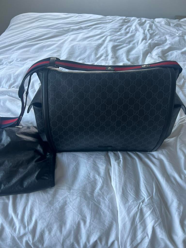 Gucci supreme luiertas, Kinderen en Baby's, Ophalen of Verzenden, Zo goed als nieuw