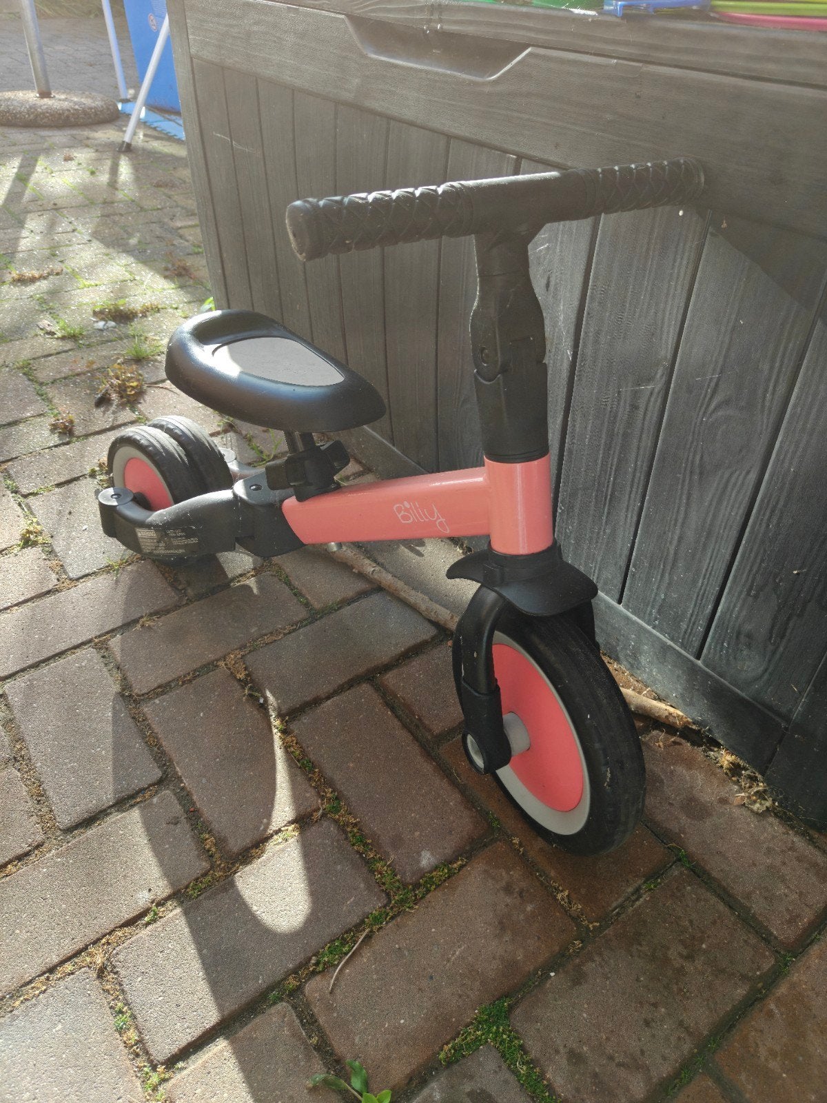 Billy loop fiets, Ophalen