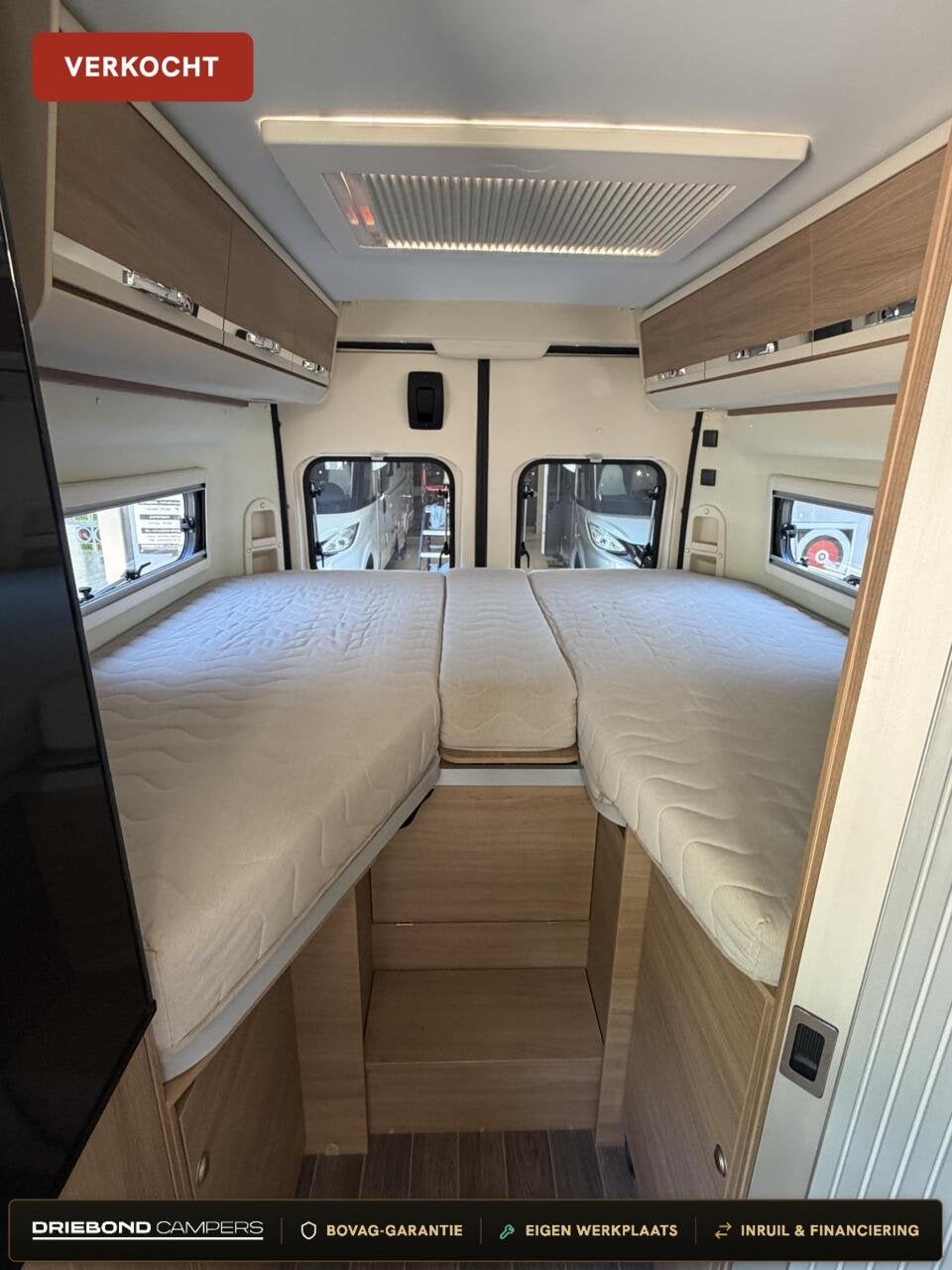 Adria TWIN 640 SLX Euro6 Enkele Bedden Luifel Trekhaak Bearl, Buscamper of Camperbus, 6 tot 7 meter, Bedrijf, Tot en met 3