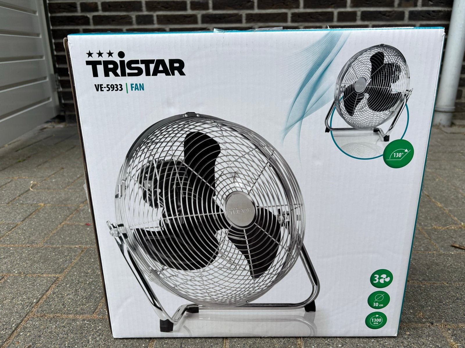 Tristar VE-5933 Vloerventilator - 30 cm - 55W