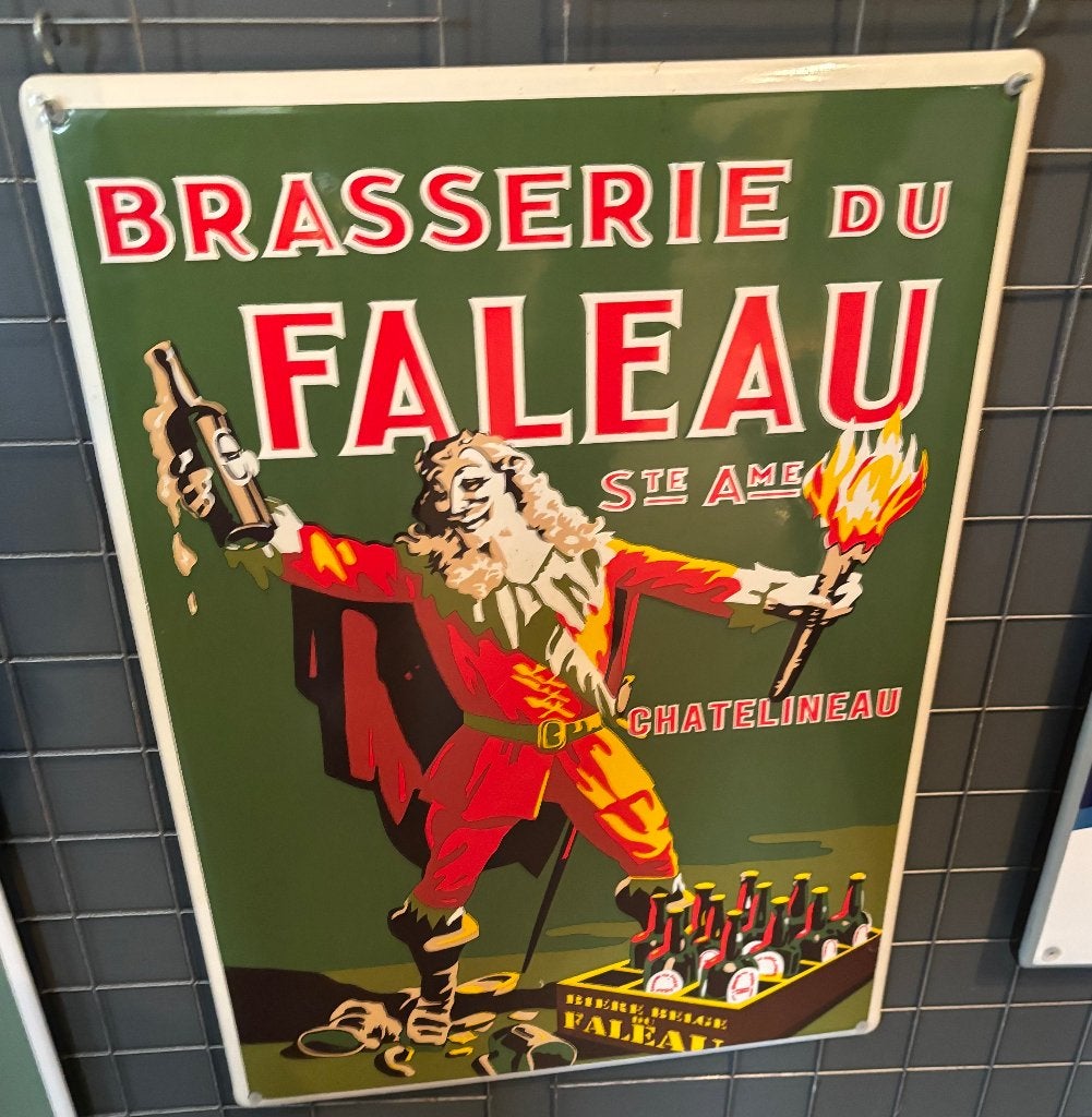 emaille reclamebord faleau, Ophalen of Verzenden, Nieuw, Reclamebord