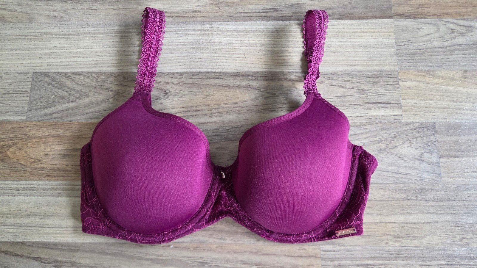Livera bh bordeaux 75D, Livera, Ophalen of Verzenden, Rood, BH