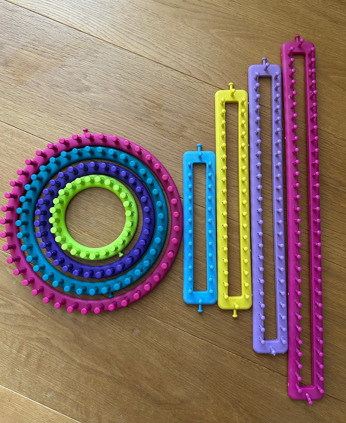 8-delige breiset knitting loom, breihaken, 8pcs knitting set, Hobby en Vrije tijd, Ophalen of Verzenden, Zo goed als nieuw, Breien