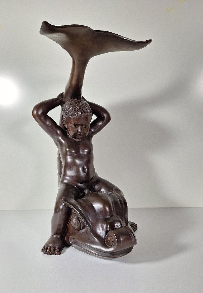 ART DÉCO BRONZEN BEELD, Antiek en Kunst, Ophalen of Verzenden, Brons