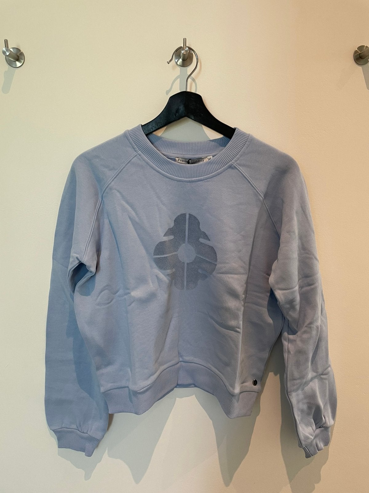 Blauwe trui - Frankie & Liberty - verschillende maten, Ophalen of Verzenden, Nieuw, Meisje, Trui of Vest