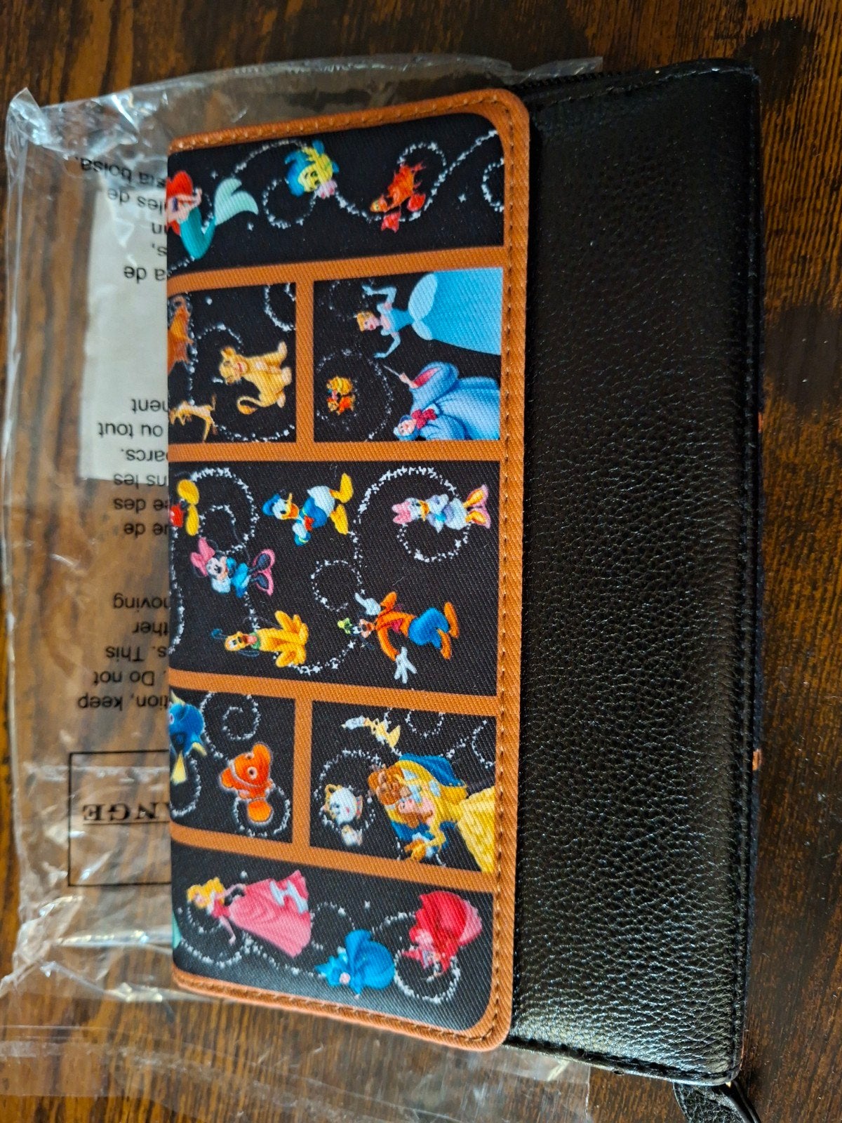 Bradford Exchange Disney Portemonnee - Nieuw, Sieraden, Tassen en Uiterlijk, Portemonnees, Ophalen of Verzenden, Nieuw, Zwart