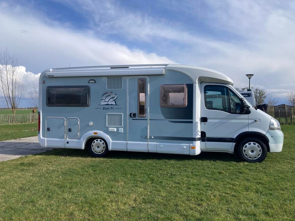 Renault Knaus Sun Ti 650MF 2006 Airco 121.500 km Org.NL ✅, Chemisch toilet, Ringverwarming, 7 tot 12 maanden geleden, Particulier