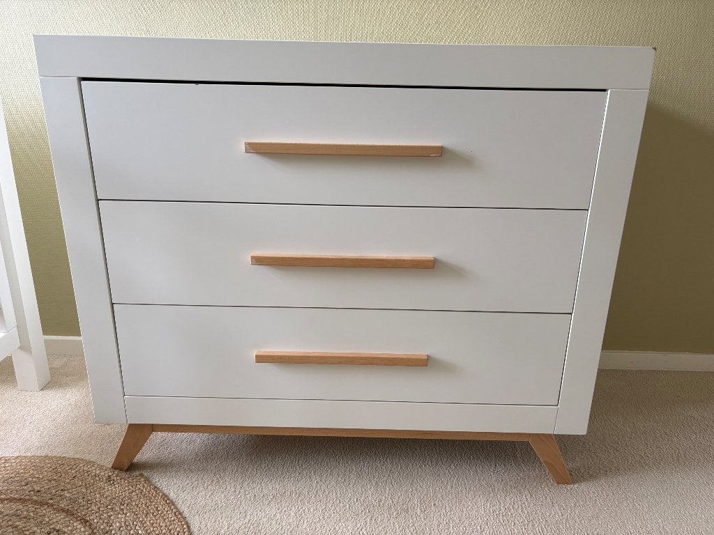 Bopita Fenna Commode + bladvergroter, Kinderen en Baby's, Kinderkamer | Commodes en Kasten, Ophalen, 50 tot 70 cm, 100 cm of meer