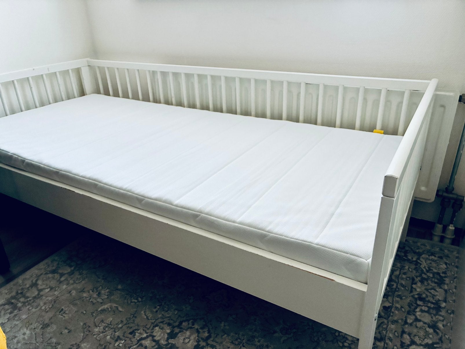 Kinderbed 160x70 IKEA, Ophalen, 70 tot 85 cm, Zo goed als nieuw, Lattenbodem