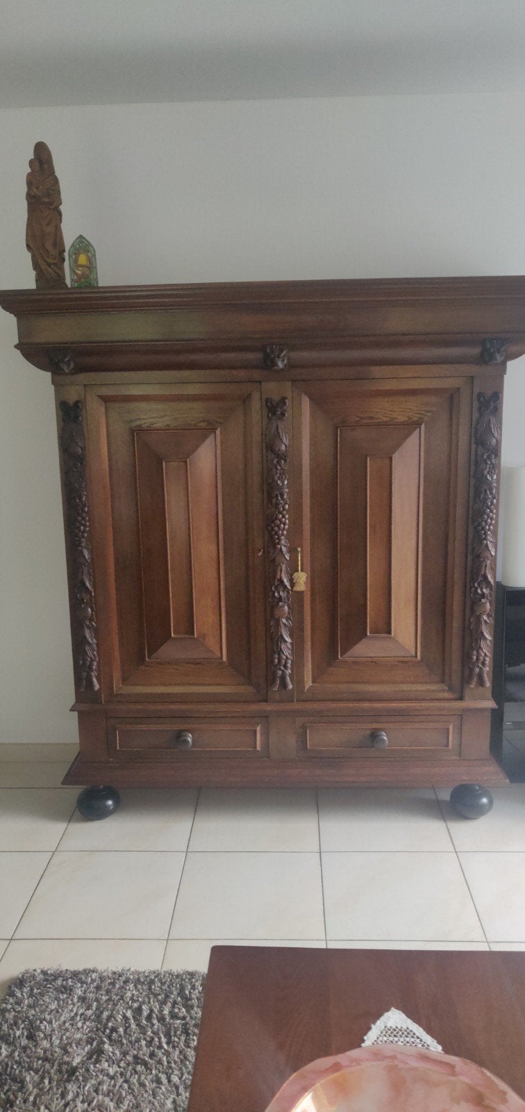 Te koop Eiken kast in perfecte staat!, Antiek en Kunst, Ophalen of Verzenden