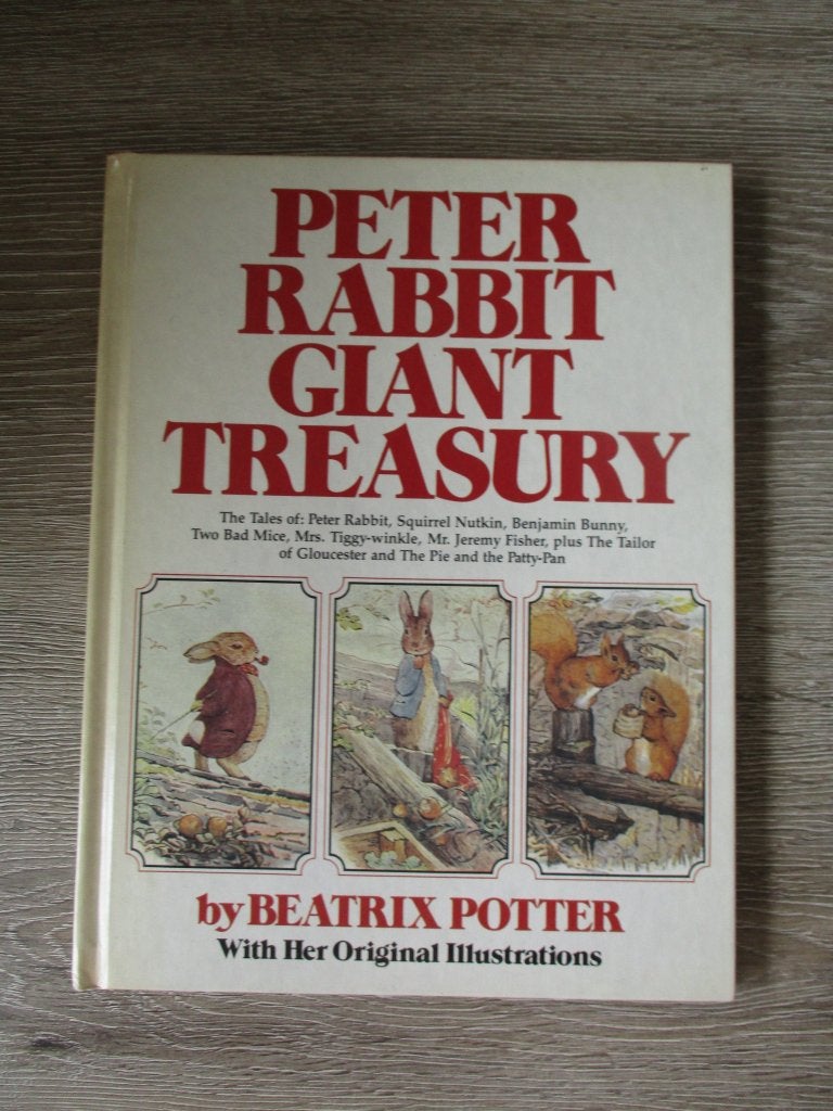 Peter rabbit giant treasury - Beatrix Potter, Ophalen of Verzenden, Gelezen, Fictie algemeen