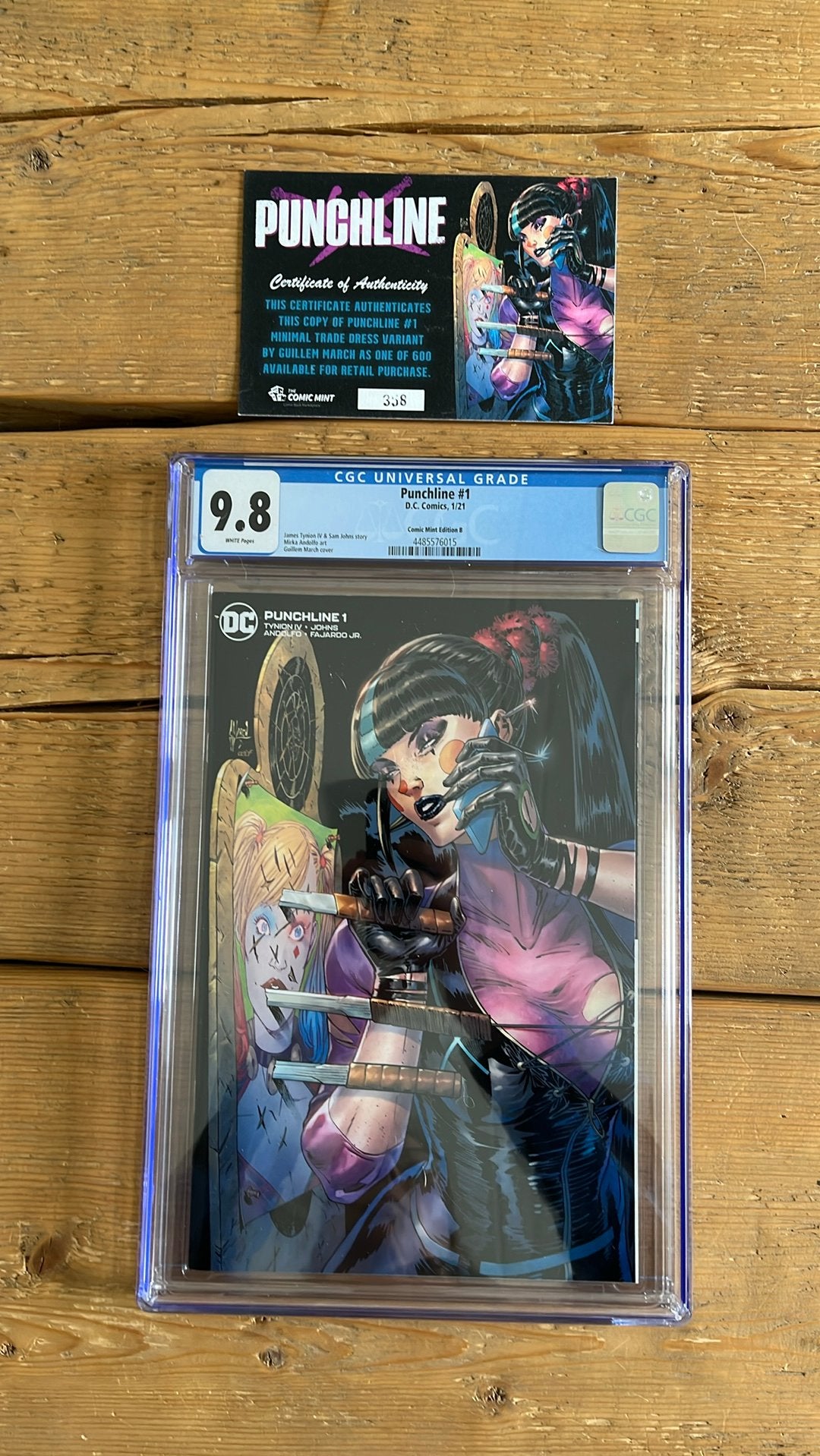 Punchline #1 DC ltd 600 Guillem March CGC 9.8, Eén comic, Ophalen of Verzenden, Zo goed als nieuw, Amerika