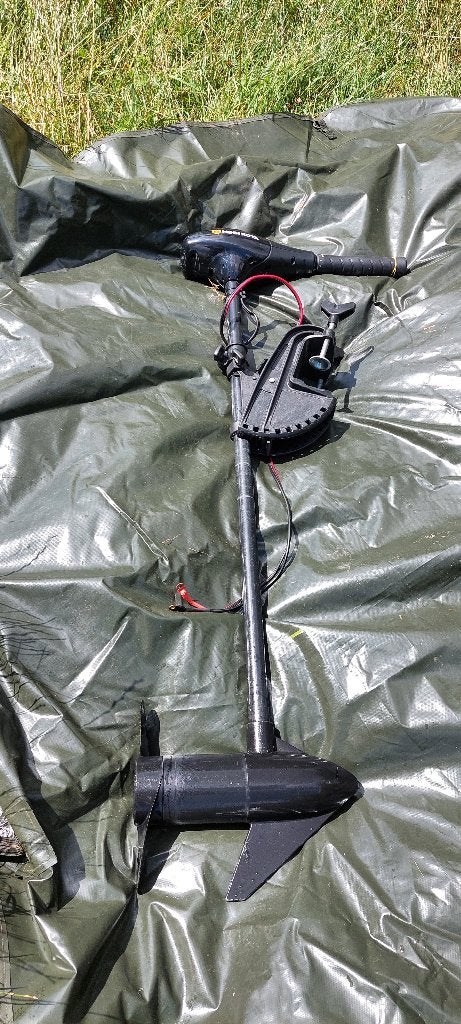 Minn kota endura 34 12V, Ophalen of Verzenden, Gebruikt