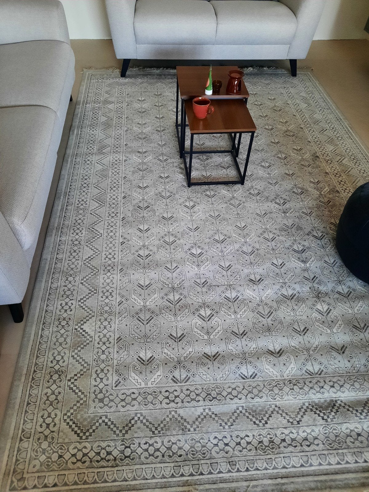 plat vloerkleed 2x3, Huis en Inrichting, Ophalen of Verzenden, Zo goed als nieuw, Rechthoekig, 200 cm of meer