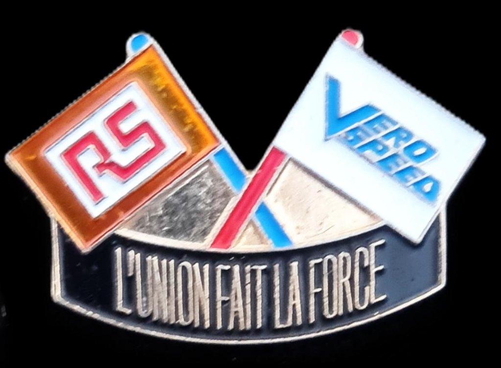 L'Union fait la Force- KMA pin, Verzenden, Nieuw, Stad of Land, Speldje of Pin