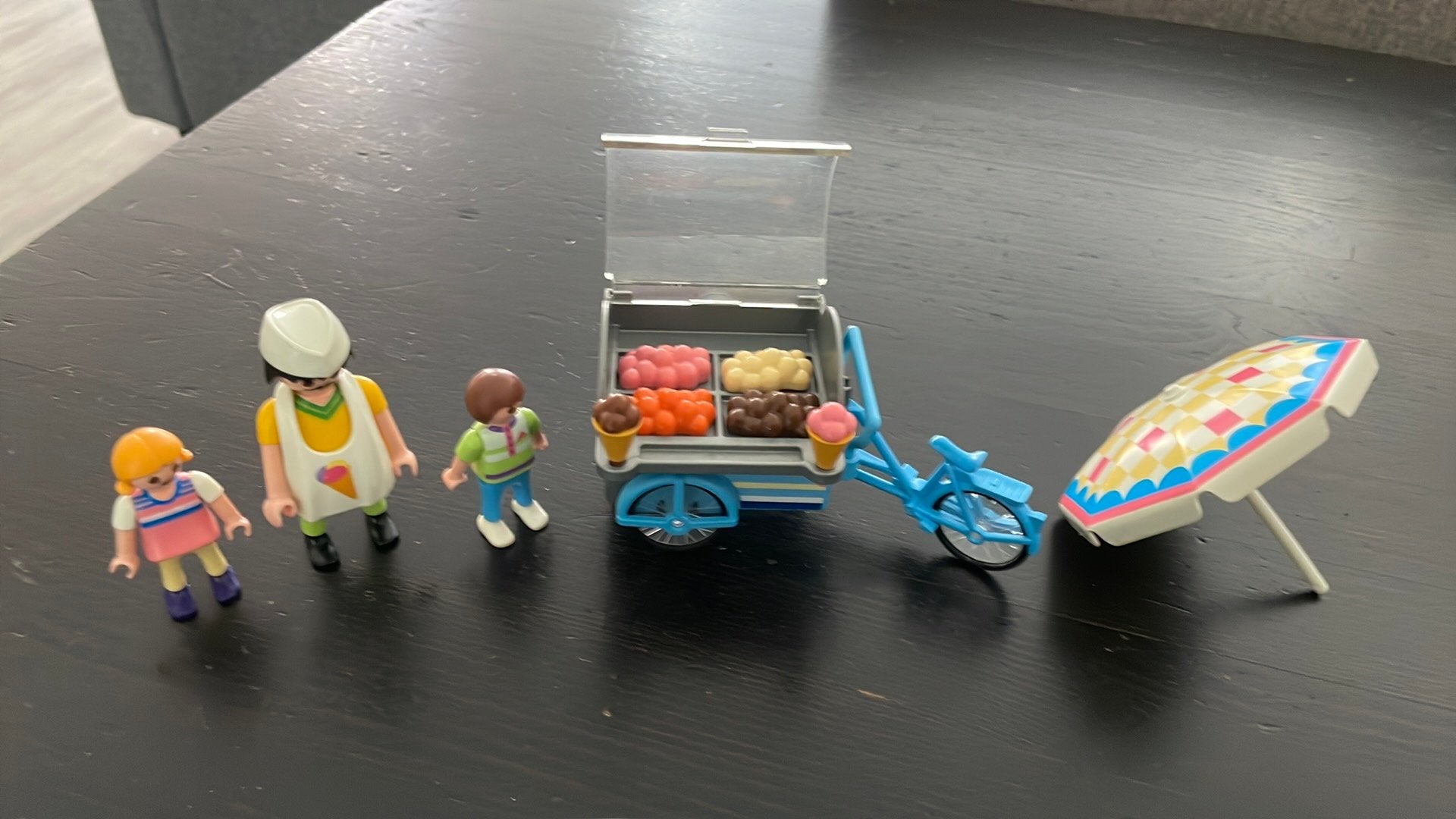 Playmobil 3244 IJskar - IJsjesverkoper met fiets, Ophalen of Verzenden, Gebruikt
